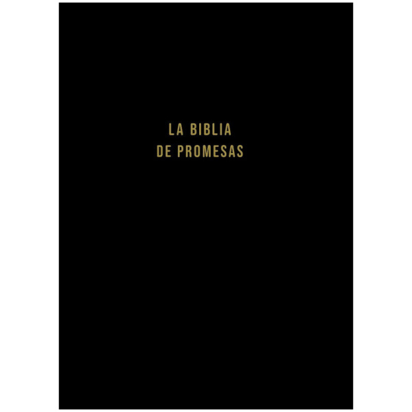 Biblia NVI De Promesas Tapa Dura Negra