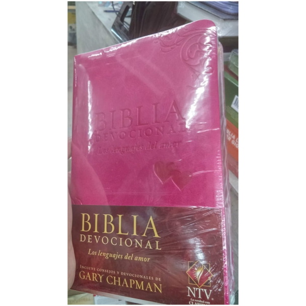 Biblia Devocional: Los Lenguajes Del Amor Ntv Rosa - Image 2