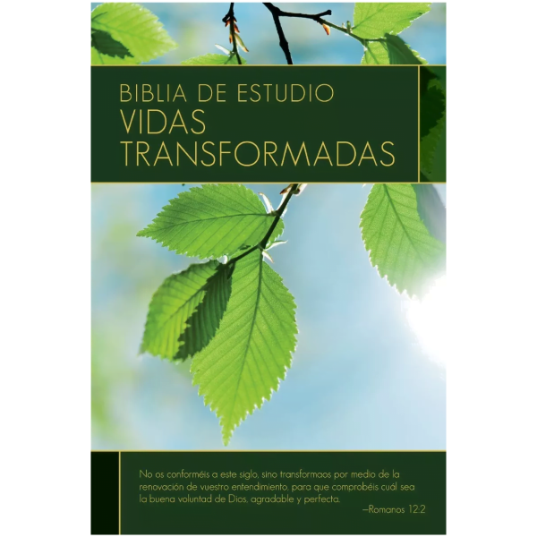 Biblia De Estudio Vidas Transformadas, Rvr1960, Tapa Dura