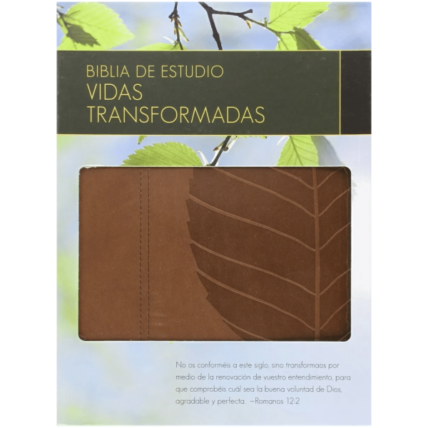 Biblia De Estudio: Vidas Transformadas - Duo