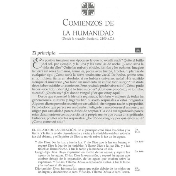 Biblia En Orden Cronológico Rvr1960, Duo Tono Rojo - Image 2