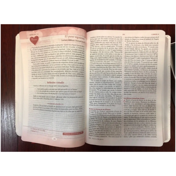 Biblia RVR60 devocional lenguajes del amor blanco - Image 4