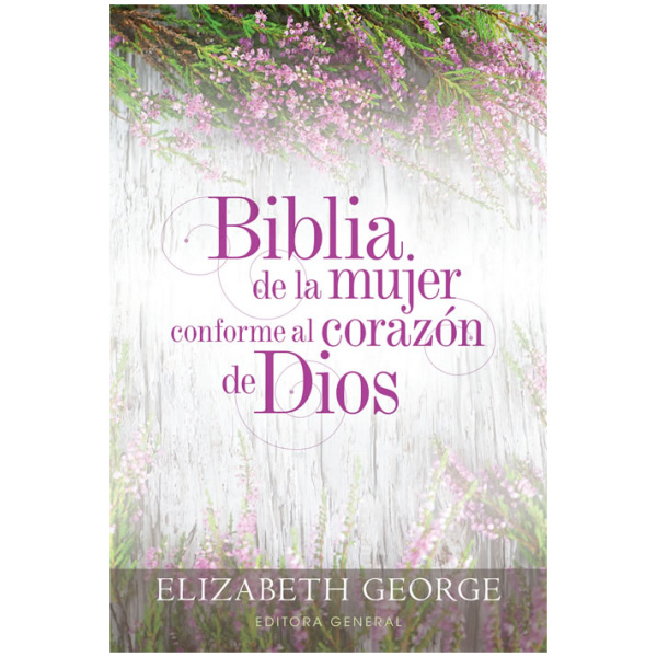 Biblia RVR60 mujer conforme al corazón de Dios tapa dura