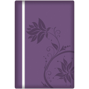 Biblia Mujer Conforme Al Corazon De Dios Duo Tono Morado