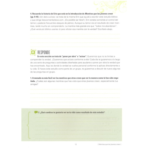 Mentiras que las jóvenes creen Guía de estudio - Image 6