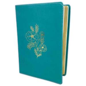 Biblia NBLA Devocional Mujer Verdadera Letra Grande Duotono Aqua