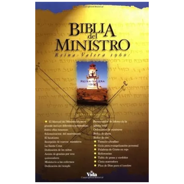 Bíblia Del Ministro -piel Especial Negro