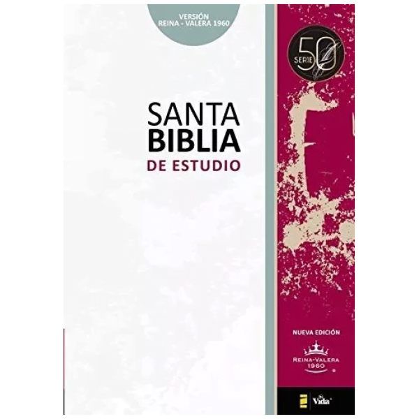 Biblia De Estudio Serie 50 Rvr1960, Tapa Dura