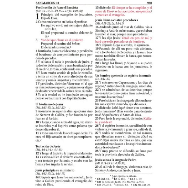 Biblia De Estudio Serie 50 Rvr 1960 Rosa Simil Piel - Image 5
