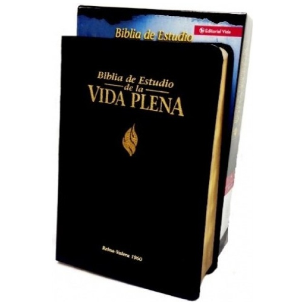 Biblia De Estudio De La Vida Plena Rv1960 Imit. Piel - Image 2