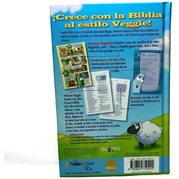 Biblia Veggietales Nueva Versión Internacional Nvi Tapa Dura - Image 5