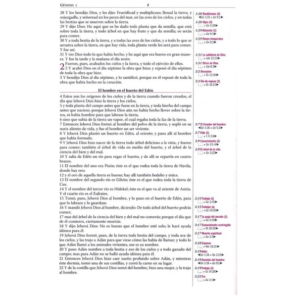 Biblia Thompson edición Especial Estudio Bíblico Rosa - Image 6