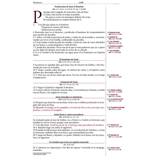 Biblia Thompson edición Especial Estudio Bíblico Rosa - Image 8