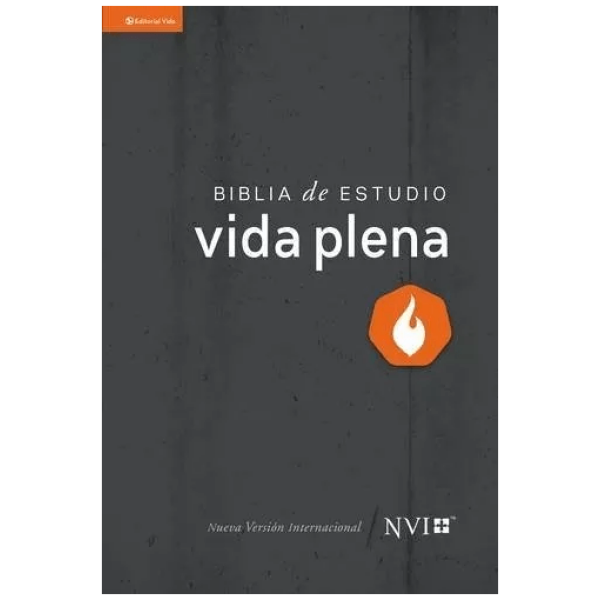 Nvi Biblia De Estudio Vida Plena, Tapa Dura