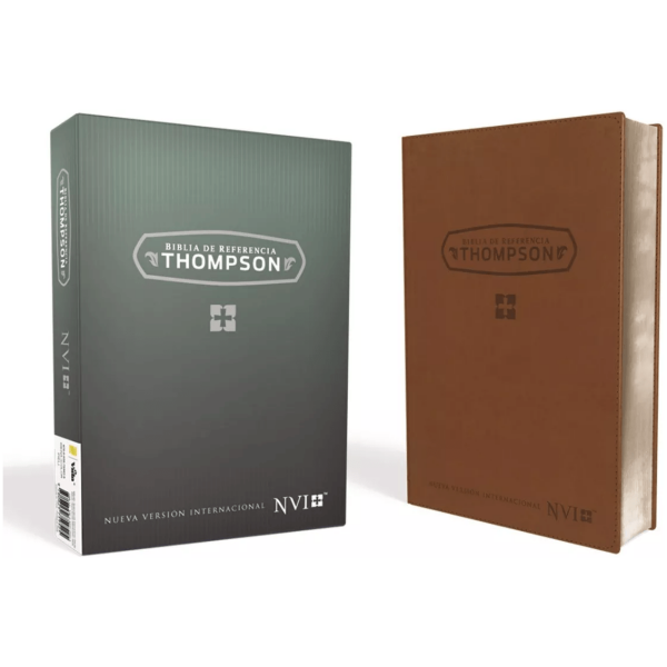 Biblia De Referencia Thompson Nvi Imitación Piel Marrón