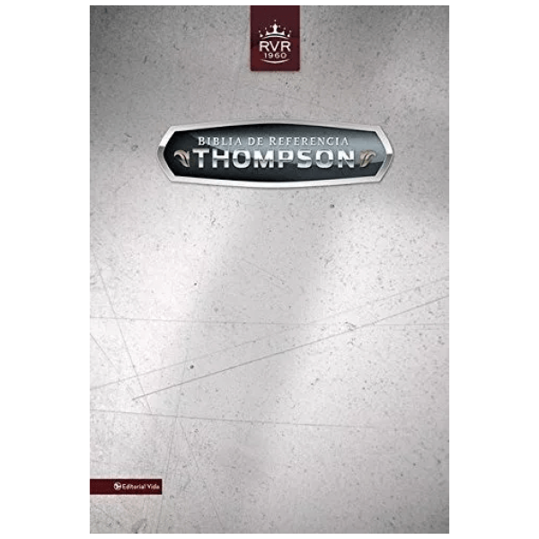 Biblia De Referencia Thompson Rvr 1960 Con Índice, Tapa Dura