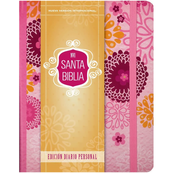 Santa Biblia Nvi, Edición Diario Personal, Tapa Dura Rosa