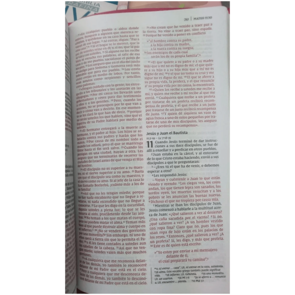 Biblia Ultrafina Nvi Imitación Piel Rosa - Image 3
