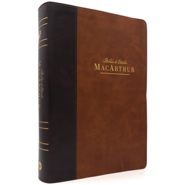 NBLA Biblia de Estudio MacArthur Leathersoft Café