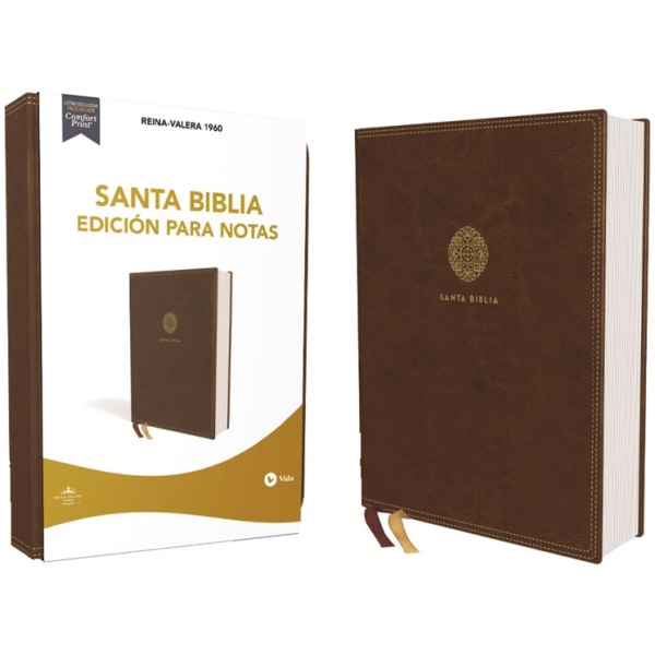 Biblia RVR 1960 LeatherSoft Café para notas PJR