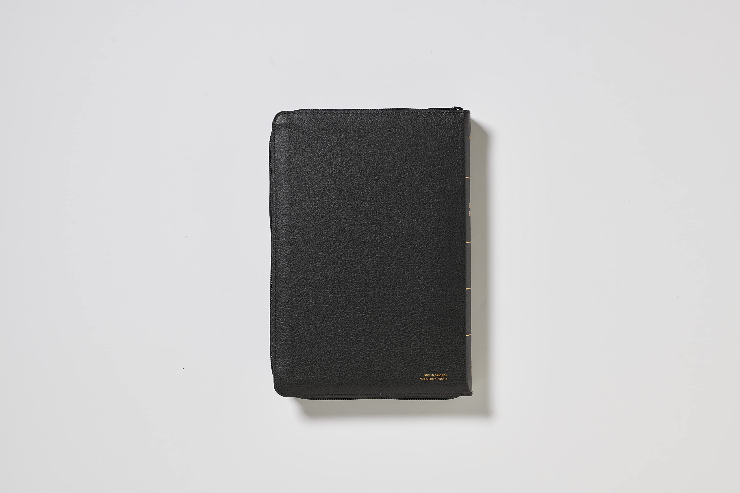 RVR 1960 Santa Biblia Ultrafina Letra Gigante Negro Cierre - Image 2