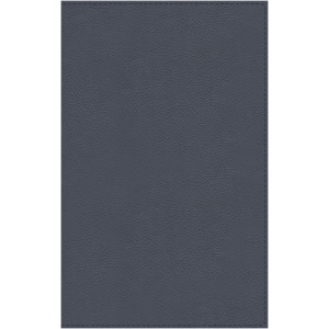 NBLA Biblia de Estudio MacArthur Piel Genuina Azul Pizarra
