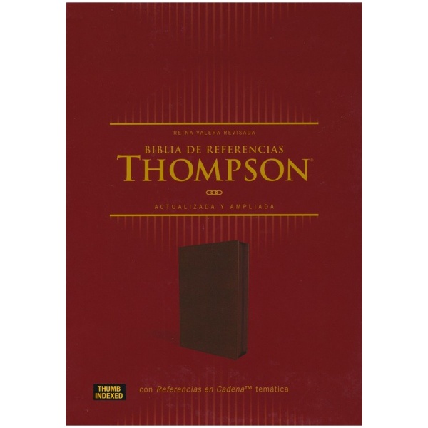 Biblia RVR De Referencia Thompson Cafe cierre índice, Ampliada y actualizada - Image 2