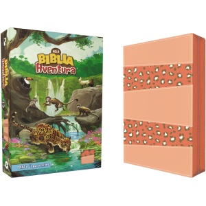 Biblia NBLA Aventura Leathersoft Coral Interior Color Cierre