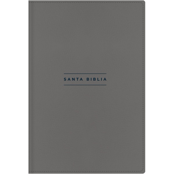 Biblia NVI Texto revisado 2022 Una Columna Con Referencias Gris
