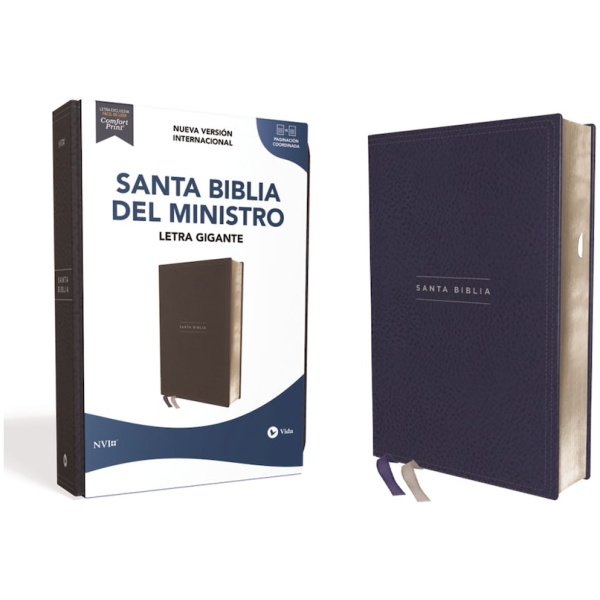 Biblia NVI 2022 Del Ministro Texto Revisado 2022 Azul Marino Índice