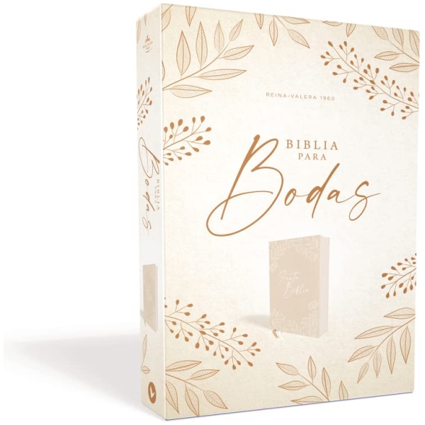 Biblia RVR1960 Bodas Tapa Dura Tela Caja De Regalo - Image 3