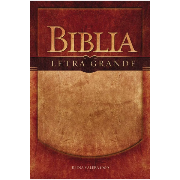 Biblia Letra Grande Rv 1909 - Rústica