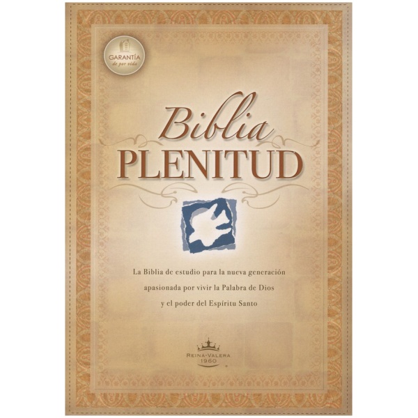 Biblia RVR60 Plenitud piel especial negro con índice