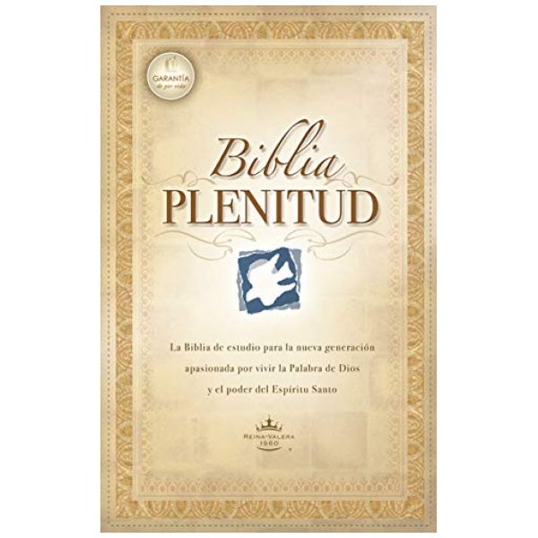 Biblia Plenitud RV1960 tapa dura índice