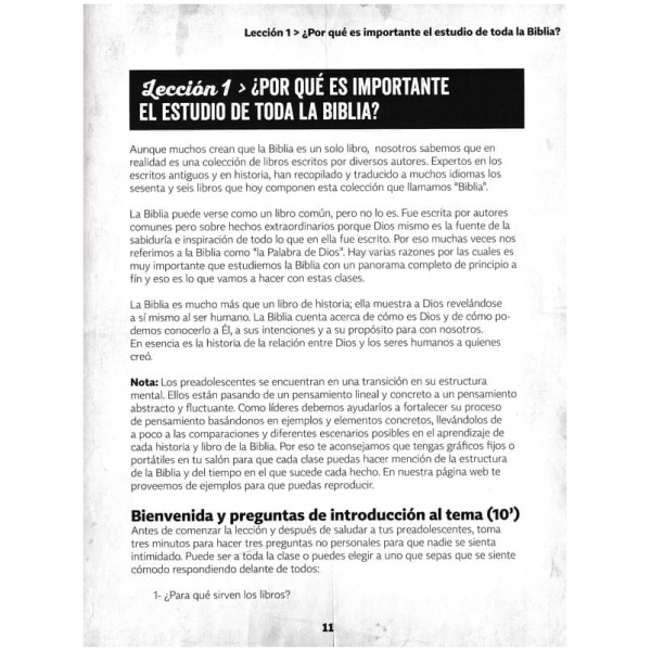 Toda La Biblia En Un Año Para Preadolescentes: 50 Lecciones - Image 3