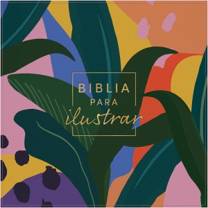 Biblia RVR1960 Para Ilustrar Floral Símil Piel 8pt