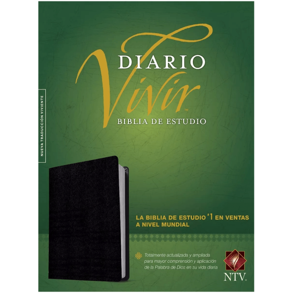Biblia De Estudio Del Diario Vivir Ntv (piel Reg.)