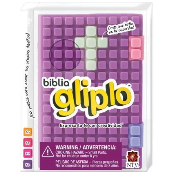 Biblia Gliplo Ntv - Niños - Morada