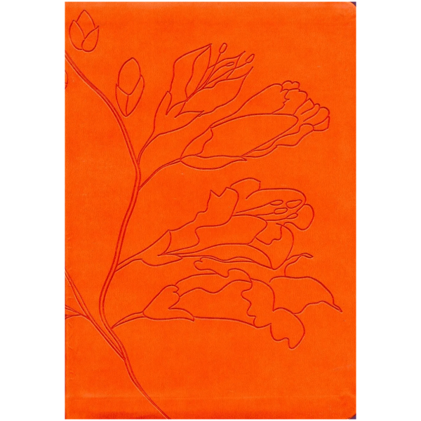 Biblia Tamaño Personal Rvr1960 Imitación Piel Naranja
