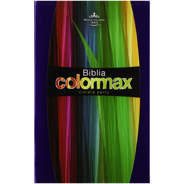 Rvr 1960 Biblia Colormax, Partido Violeta Imitación Piel - Image 7