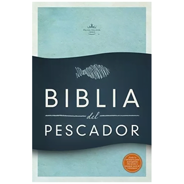 Biblia Del Pescador Rvr1960 Multicolor, Pasta Blanda