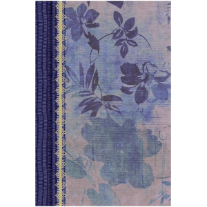 Rvr 1960 Biblia De Estudio Para Mujeres, Azul Floreado Tela