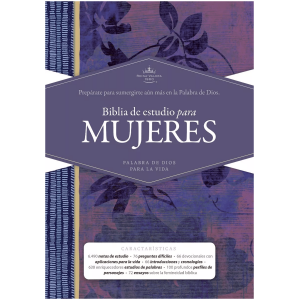 Biblia De Estudio Para Mujeres Rvr1960, Tapa Dura