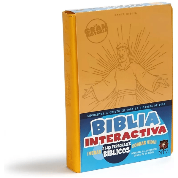 Biblia Interactiva Ntv La Gran Historia Imit Piel Amarillo