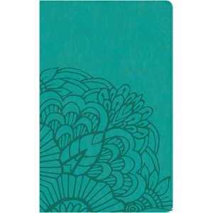 RVR1960 Biblia Ultrafina, Aqua Símil Piel Con índice
