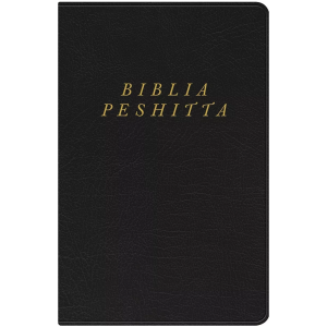 Biblia Peshitta , Imitación Piel, Color Negro, Con Índice