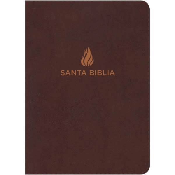 RVR1960 Biblia Letra Gigante Marrón piel índice