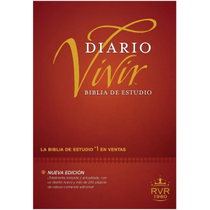 Biblia RVR60 de estudio diario vivir t/d actualizada