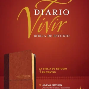Biblia De Estudio Del Diario Vivir Rvr60, Café (im. Piel)