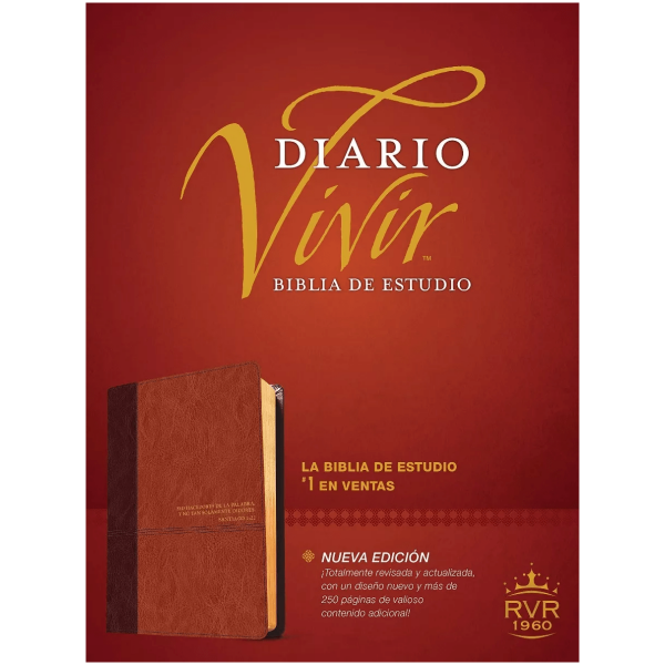 Biblia De Estudio Del Diario Vivir Rvr60 (imitación Piel)
